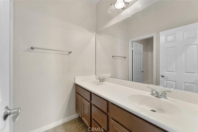 29184 Stone Ridge St, Menifee, CA 92584 - full bath featuring double vanity and baseboards