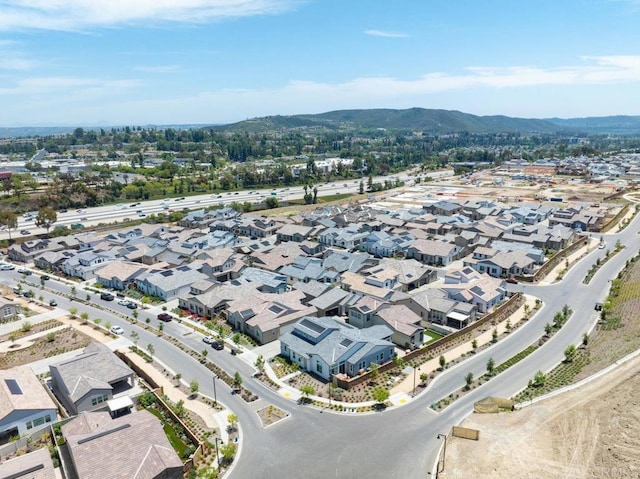 12639 Elizabeth Way, San Diego, CA 92129 - aerial view of residential area featuring mountains