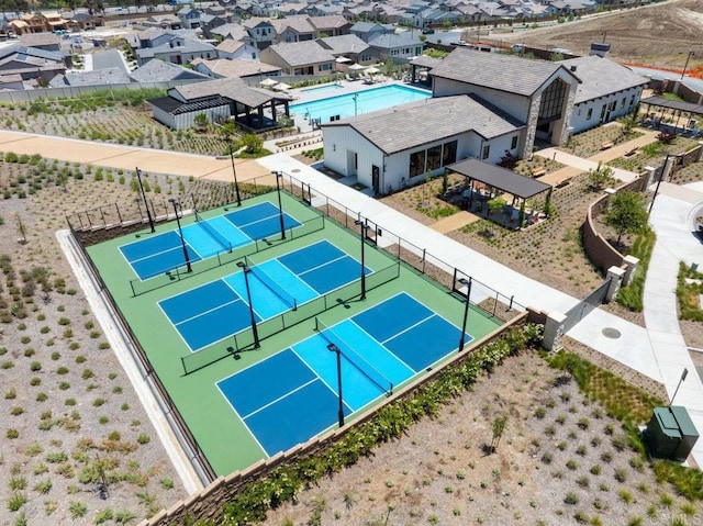 12639 Elizabeth Way, San Diego, CA 92129 - aerial view of a pool