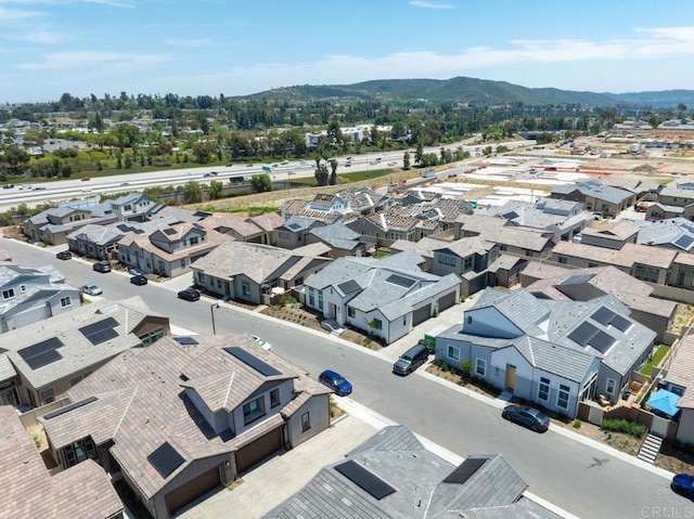12639 Elizabeth Way, San Diego, CA 92129 - aerial view of residential area with a mountain backdrop