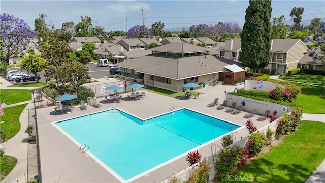 14 Black Oak, Irvine, CA 92604 - community pool featuring a residential view and a patio area