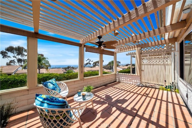 15 Vista Del Ponto Unit 70, San Clemente, CA 92672 - deck featuring a pergola and a patio