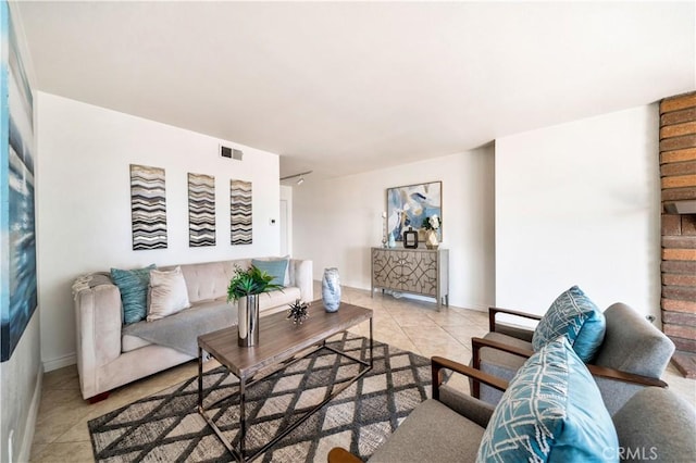 15 Vista Del Ponto Unit 70, San Clemente, CA 92672 - living room featuring light tile patterned flooring and baseboards