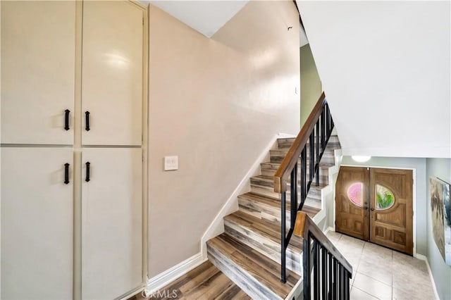 15 Vista Del Ponto Unit 70, San Clemente, CA 92672 - stairway featuring baseboards