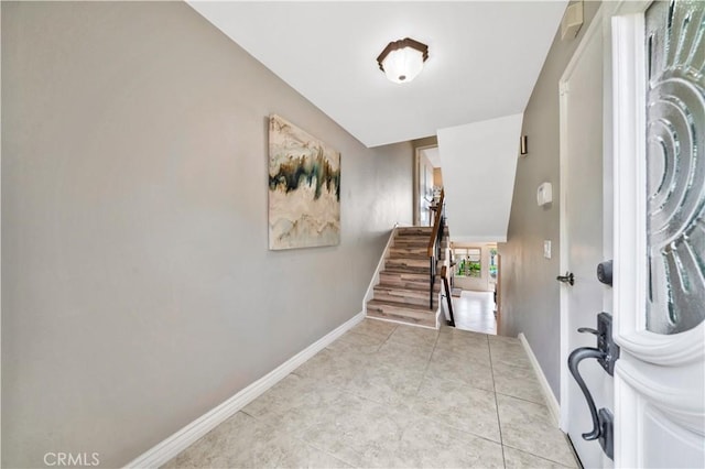 15 Vista Del Ponto Unit 70, San Clemente, CA 92672 - entrance foyer featuring stairway and tile patterned floors