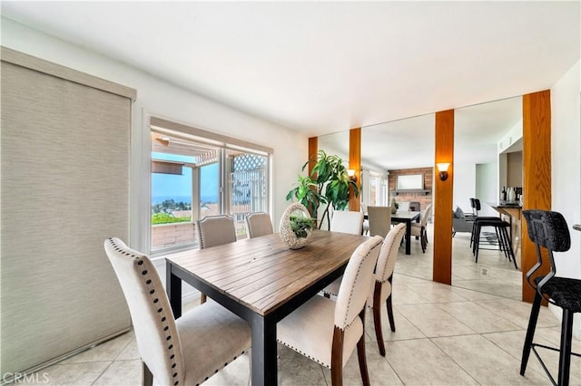 15 Vista Del Ponto Unit 70, San Clemente, CA 92672 - dining space with light tile patterned floors and plenty of natural light