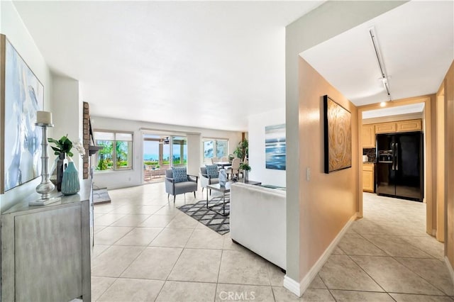 15 Vista Del Ponto Unit 70, San Clemente, CA 92672 - corridor featuring track lighting and light tile patterned floors