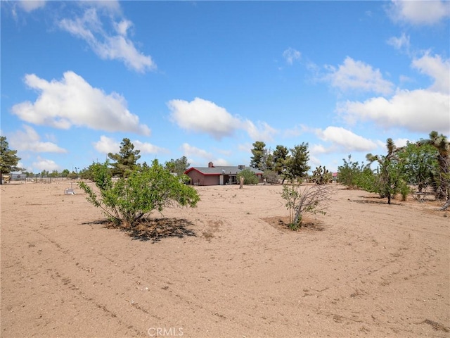 11671 Mountain Rd, Pinon Hills, CA 92372 - view of yard featuring a view of rural / pastoral area