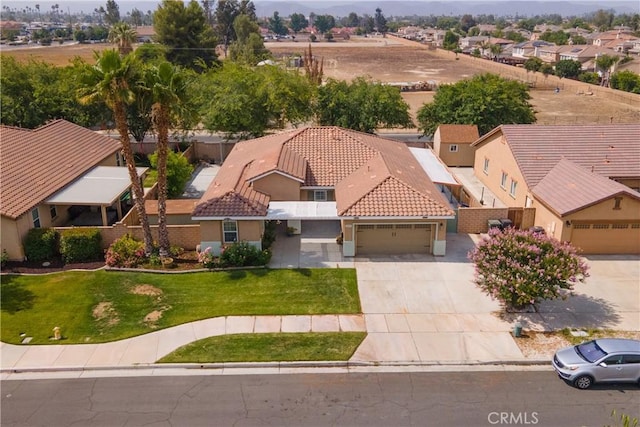 3455 Sugar Maple Ct, Hemet, CA 92545 - aerial perspective of suburban area