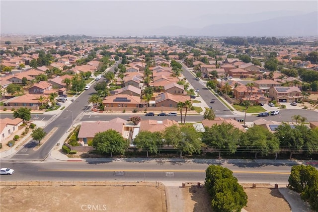 3455 Sugar Maple Ct, Hemet, CA 92545 - aerial perspective of suburban area featuring a mountainous background