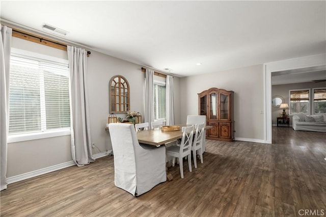 3455 Sugar Maple Ct, Hemet, CA 92545 - dining room featuring wood finished floors and baseboards