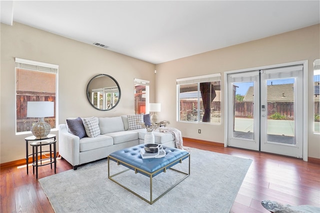 35887 Rhone Ln, Winchester, CA 92596 - living room featuring wood finished floors and baseboards