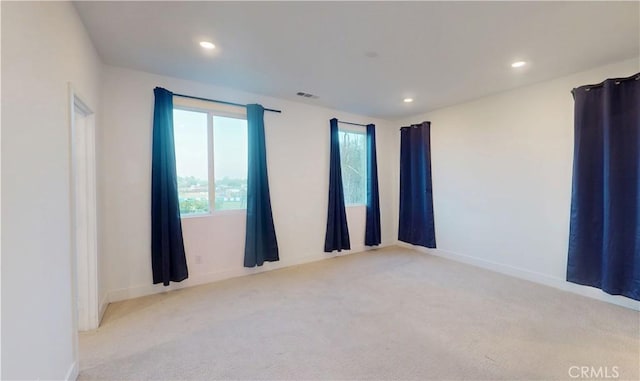 2750 W 182nd St Unit 112, Torrance, CA 90504 - spare room featuring carpet floors and recessed lighting