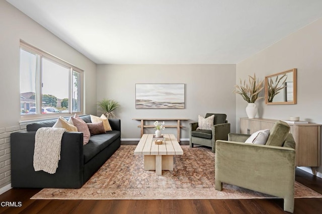5946 Hickory St Unit 1, Carpinteria, CA 93013 - living room featuring wood finished floors and baseboards