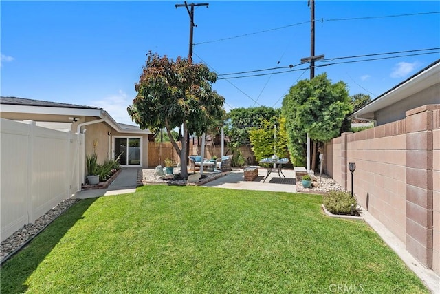 1837 N Studebaker Rd, Long Beach, CA 90815 - fenced backyard featuring a patio area