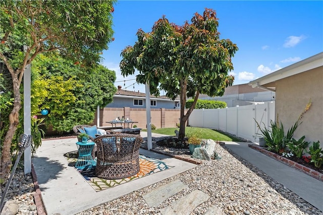 1837 N Studebaker Rd, Long Beach, CA 90815 - fenced backyard featuring a patio area