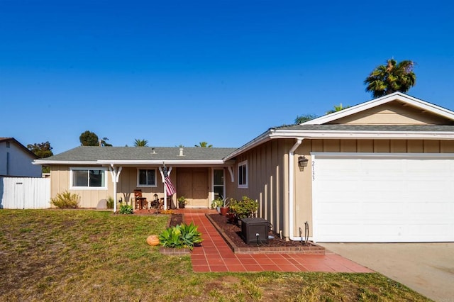2133 Manchester Ave, Escondido, CA 92027 - ranch-style home with a garage and driveway