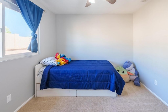 2133 Manchester Ave, Escondido, CA 92027 - bedroom with carpet and ceiling fan
