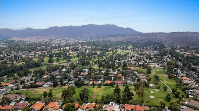 1500 Country Club Dr, Riverside, CA 92506 - aerial view of residential area with mountains and a local golf course