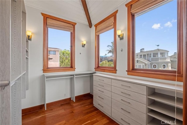 401 8th St, Manhattan Beach, CA 90266 - spacious closet featuring wood finished floors