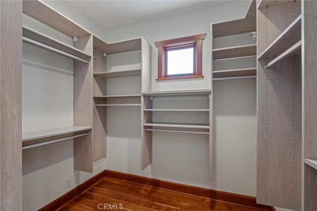 401 8th St, Manhattan Beach, CA 90266 - spacious closet featuring wood finished floors