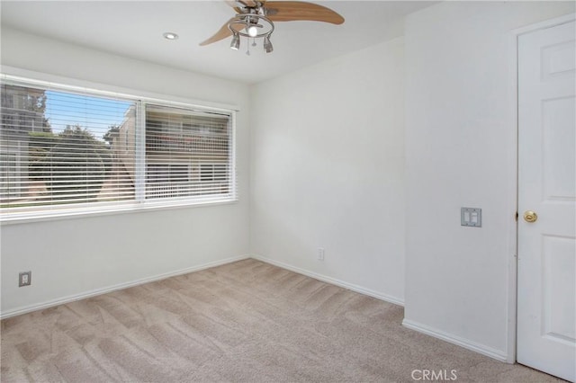 23372 Caminito Marcial Unit 187, Laguna Hills, CA 92653 - spare room with carpet floors, plenty of natural light, and a ceiling fan