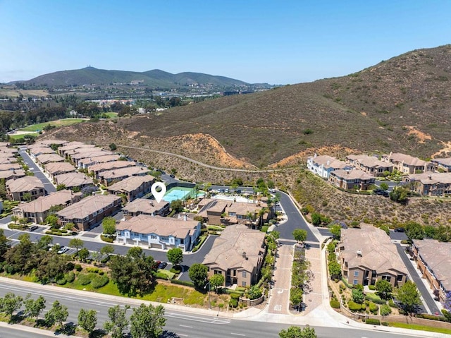 12625 Fiorenza Ln Unit 236, San Diego, CA 92128 - aerial overview of property's location featuring mountains and nearby suburban area