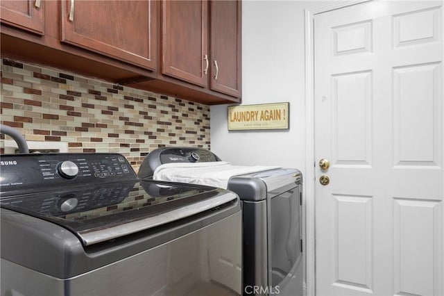 2306 Apion Ct, Paso Robles, CA 93446 - laundry room featuring independent washer and dryer and cabinet space