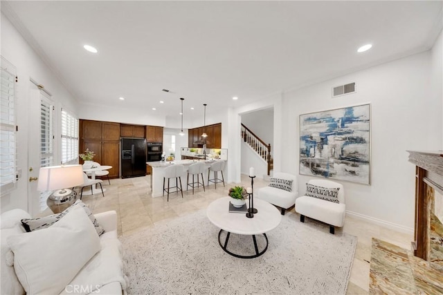 4450 Autumn Glow Ct, Chino Hills, CA 91709 - living area with recessed lighting