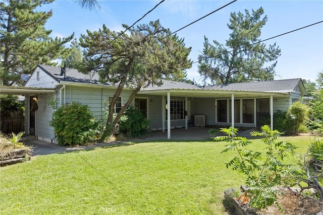 1603 Colusa St, Corning, CA 96021 - back of house featuring a lawn