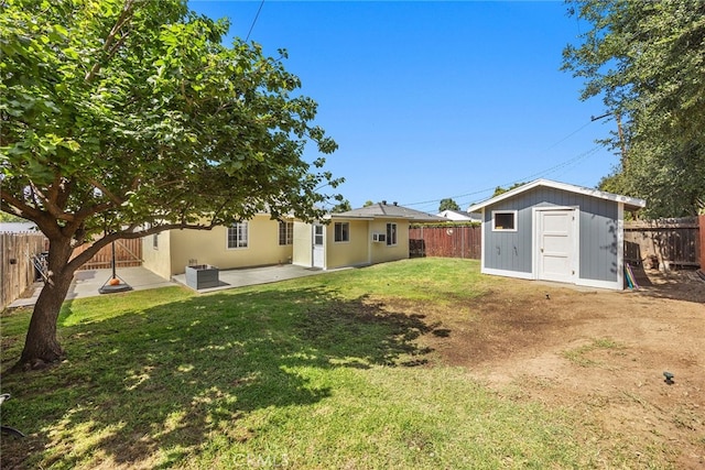 2051 Royal Oaks Dr, Duarte, CA 91010 - fenced backyard featuring a storage shed and a patio area