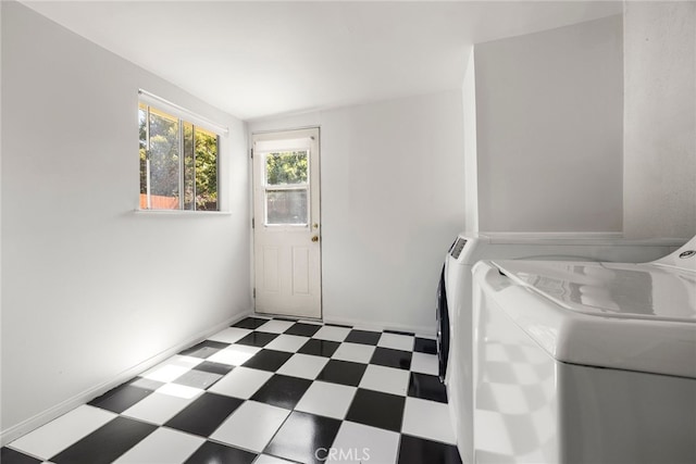 2051 Royal Oaks Dr, Duarte, CA 91010 - laundry room featuring tile patterned floors and washer and clothes dryer