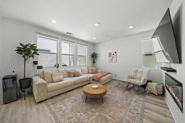 32755 Brunello Way, Temecula, CA 92591 - living area with light wood finished floors and recessed lighting