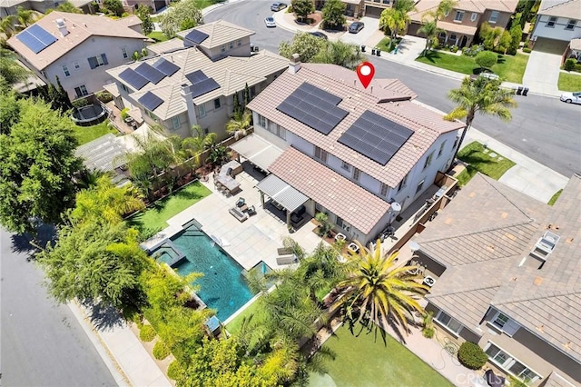46379 Canyon Crest Ct, Temecula, CA 92592 - aerial view of residential area with a pool
