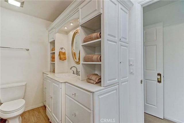 3205 Via Buena Unit B, Laguna Woods, CA 92637 - bathroom featuring vanity and wood finished floors