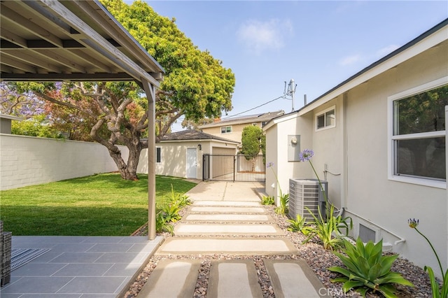 2721 184th St, Redondo Beach, CA 90278 - view of yard with a gate and a patio