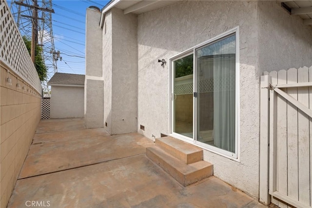 19125 Anza Ave, Torrance, CA 90503 - view of patio with entry steps and a gate