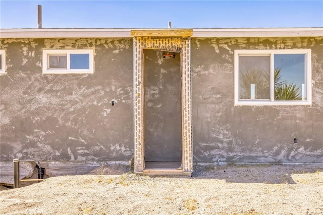 64515 Del Oro Rd, Joshua Tree, CA 92252 - view of side of property with stucco siding
