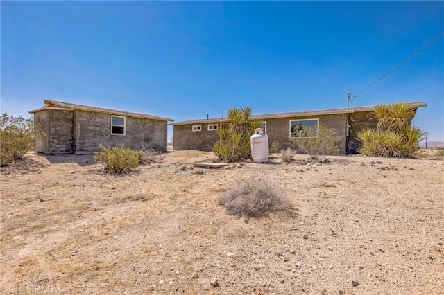 64515 Del Oro Rd, Joshua Tree, CA 92252 - view of ranch-style home