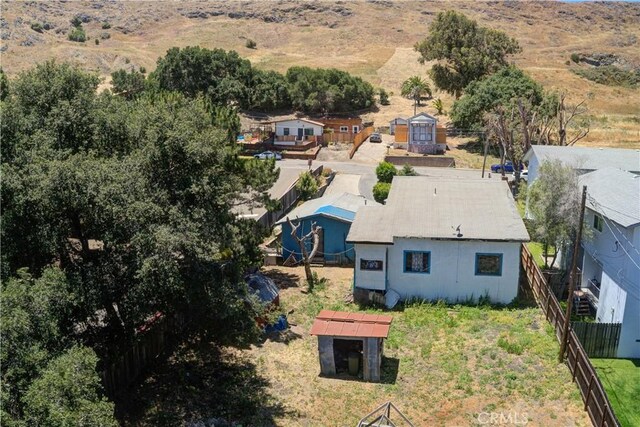3280 Rockview Pl, San Luis Obispo, CA 93401 - aerial view of property and surrounding area with mountains