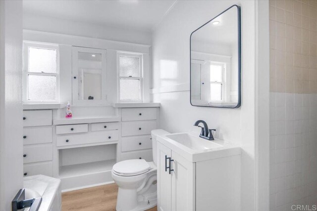 275 Euclid Ave, Long Beach, CA 90803 - bathroom featuring vanity and wood finished floors