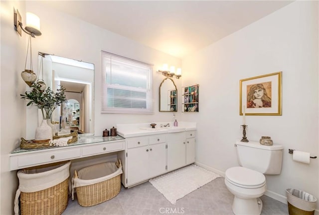 9858 Cullman Ave, Whittier, CA 90603 - full bathroom with vanity and baseboards