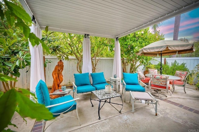 6707 Ketch Way, Carlsbad, CA 92011 - fenced backyard featuring outdoor lounge area, a patio, and outdoor dining area