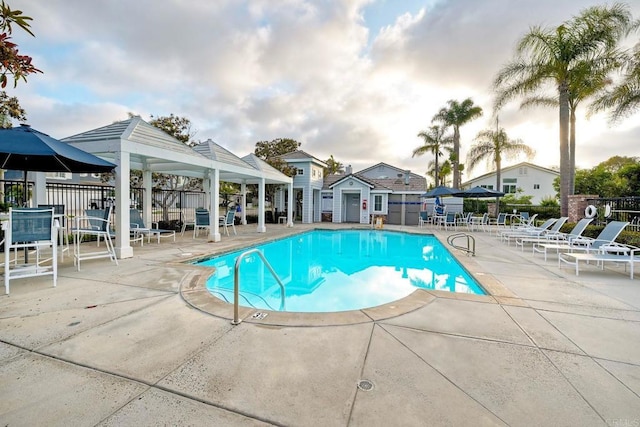 6707 Ketch Way, Carlsbad, CA 92011 - community pool featuring a gazebo and a patio