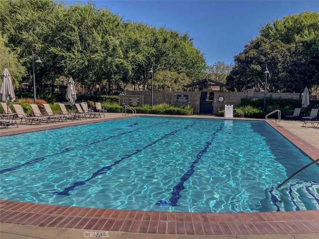 62 Gentry, Irvine, CA 92620 - community pool with a patio