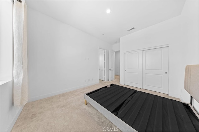 27216 W Coyote Bush Ct, Valencia, CA 91355 - unfurnished bedroom featuring carpet and a closet