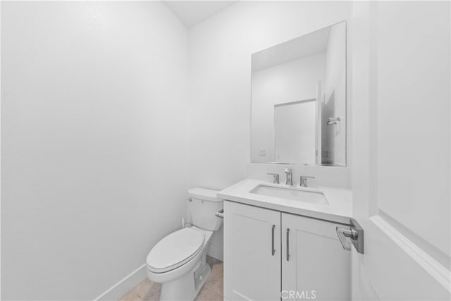 27216 W Coyote Bush Ct, Valencia, CA 91355 - half bath featuring vanity and toilet