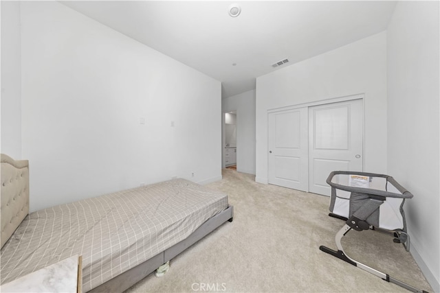 27216 W Coyote Bush Ct, Valencia, CA 91355 - unfurnished bedroom featuring carpet floors and a closet