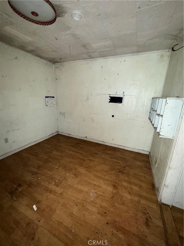 2915 Lanning Ave, Redding, CA 96001 - empty room with wood finished floors and baseboards