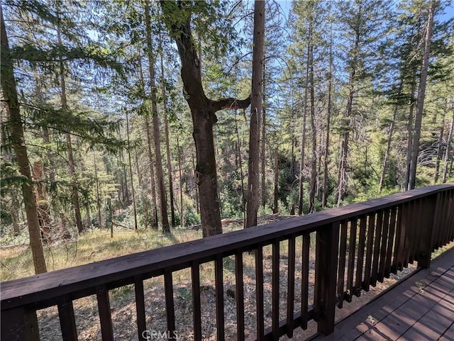 16121 Golf Rd, Cobb, CA 95426 - view of wooden terrace
